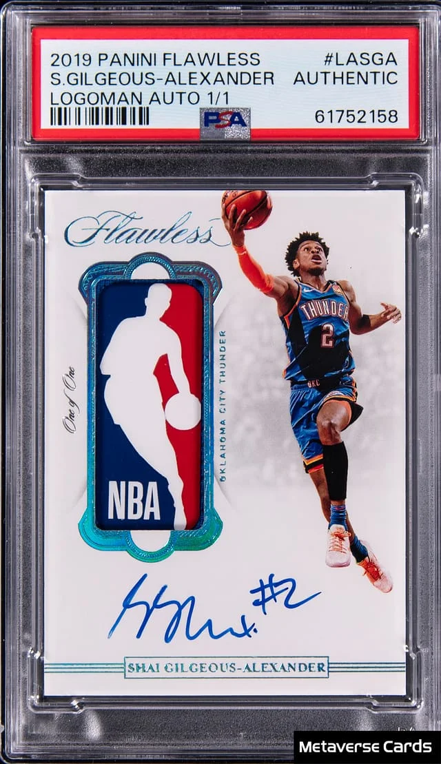 2019-20 Panini Flawless Logoman Autographs #LA #no-number card image