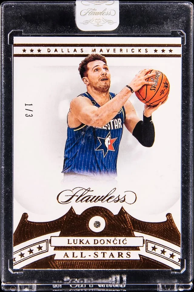 2019-20 Panini Flawless Luka Doncic Bronze #134 card image