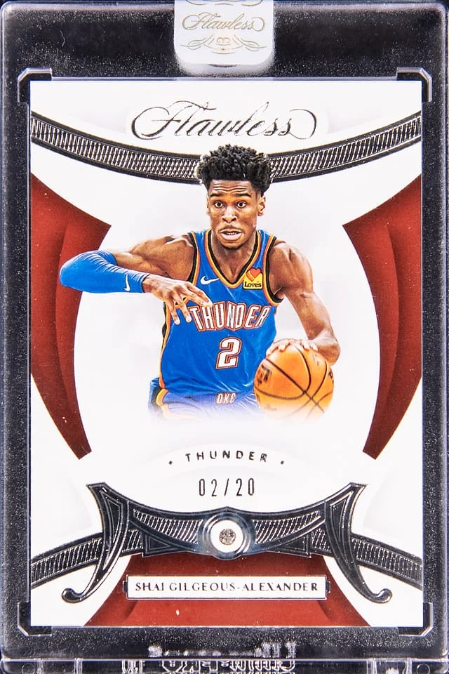 2019-20 Panini Flawless Shai Gilgoeus-Alexander #9 card image