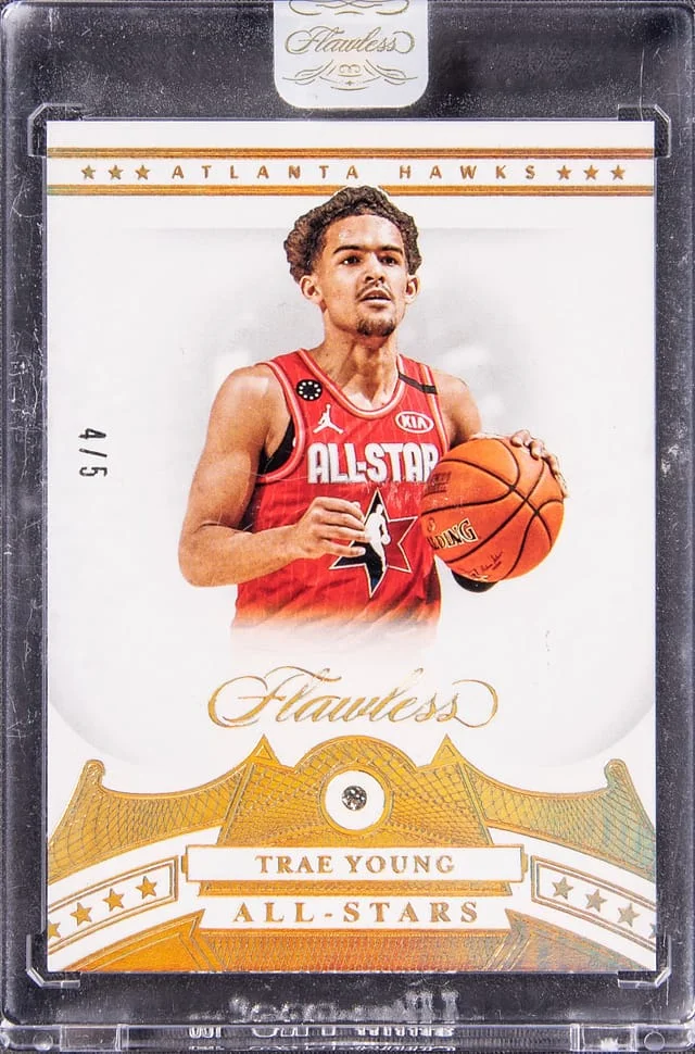 2019-20 Panini Flawless Trae Young #131 card image