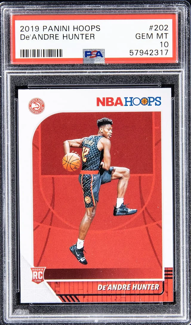 2019-20 Panini Hoops De'Andre Hunter #202 card image