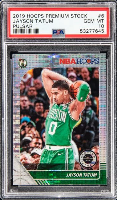 2019-20 Panini Hoops Jayson Tatum Pulsar #6 card image