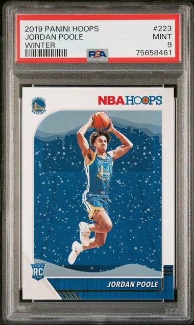 2019-20 Panini Hoops Jordan Poole #223 card image