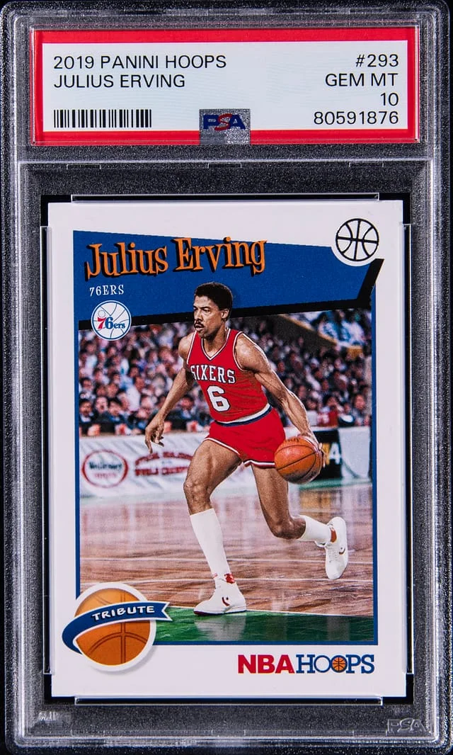 2019-20 Panini Hoops Julius Erving #293 card image