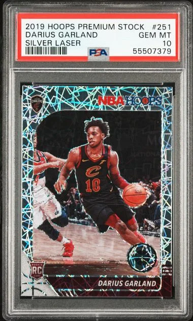 2019-20 Panini Hoops Premium Stock Darius Garland #251 card image