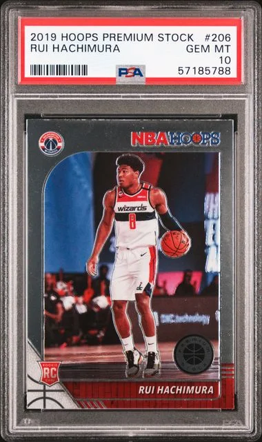 2019-20 Panini Hoops Rui Hachimura #206 card image