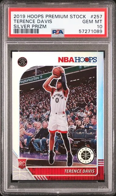2019-20 Panini Hoops Terence Davis Silver Prizm #257 card image