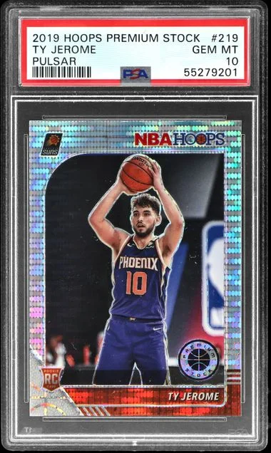 2019-20 Panini Hoops Ty Jerome Pulsar #219 card image