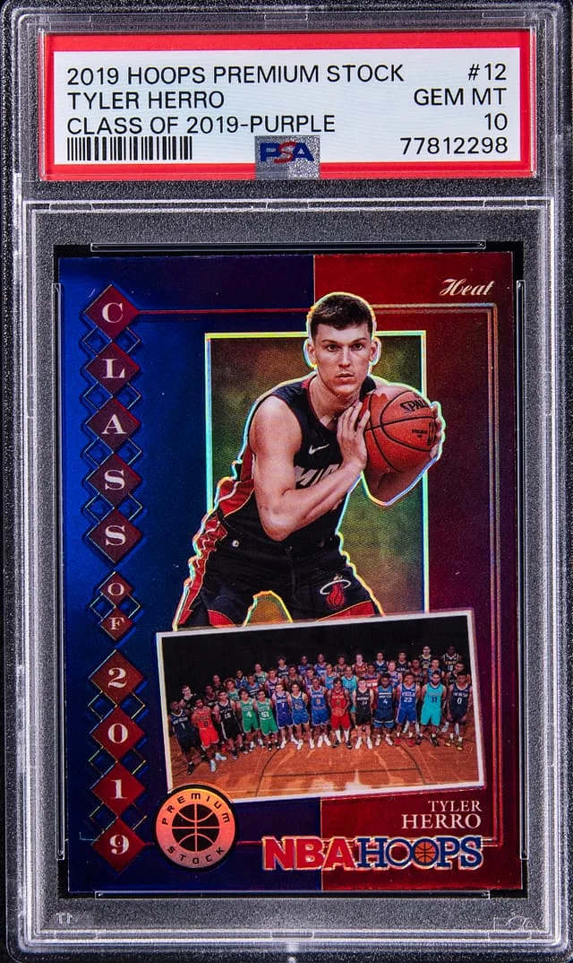 2019-20 Panini Hoops Tyler Herro Class Of 2019 #12 card image