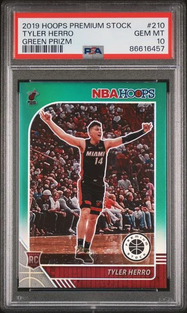 2019-20 Panini Hoops Tyler Herro #210 card image
