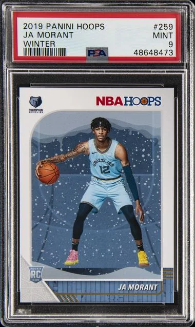 2019-20 Panini Hoops Winter Ja Morant #259 card image
