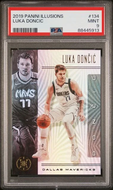 2019-20 Panini Illusions Luka Doncic #134 card image