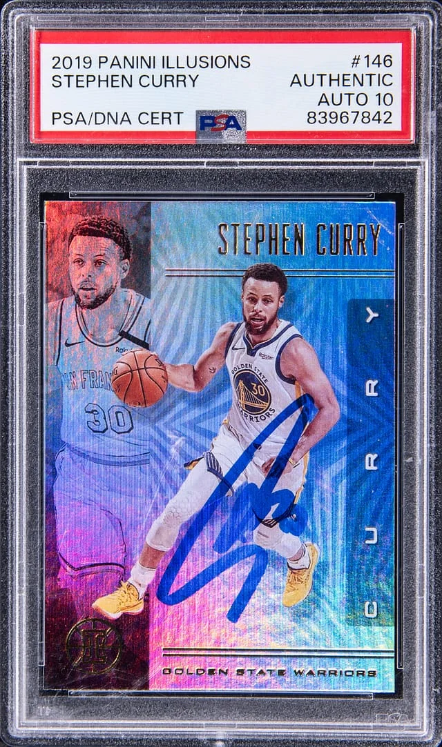 2019-20 Panini Illusions Stephen Curry #146 card image
