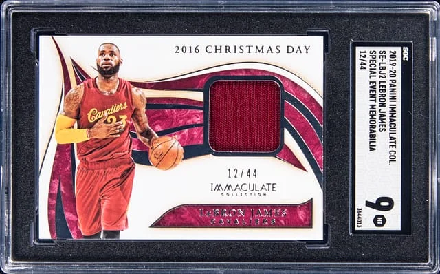 2019-20 Panini Immaculate Collection LeBron James Special Event Memorabilia #SE-RBJ2 card image