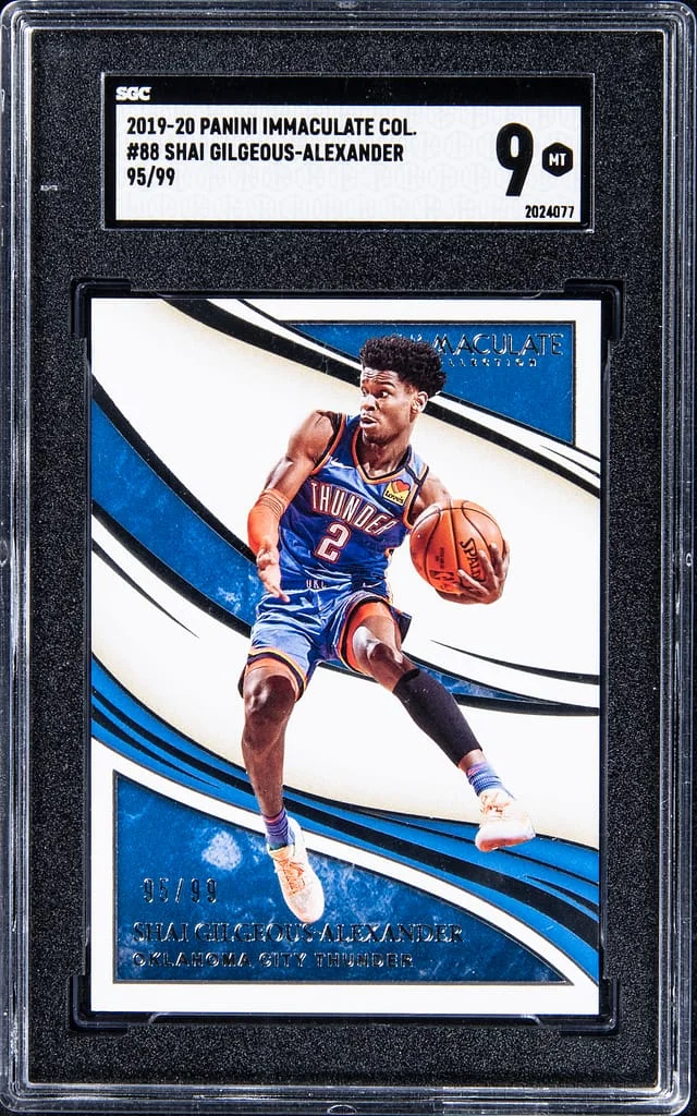 2019-20 Panini Immaculate Shai Gilgeous-Alexander #88 card image