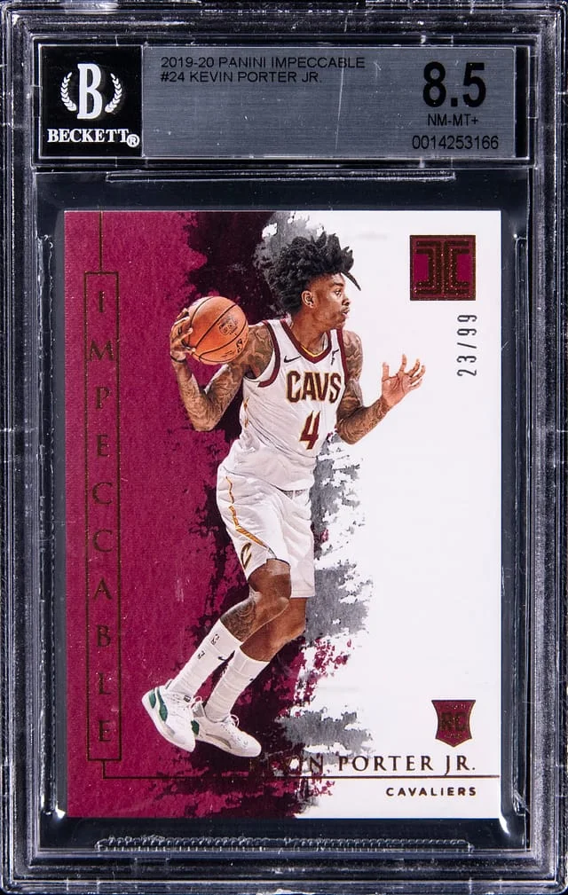 2019-20 Panini Impeccable Kevin Porter Jr. #24 card image