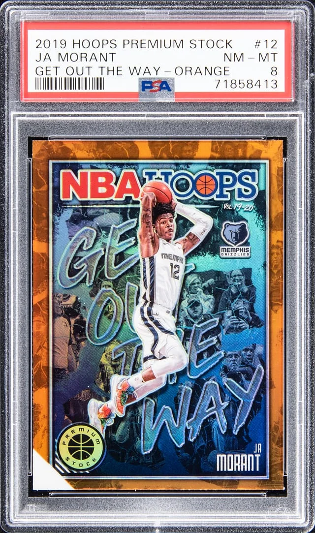 2019-20 Panini Ja Morant NBA Hoops Arriving Now #12 card image