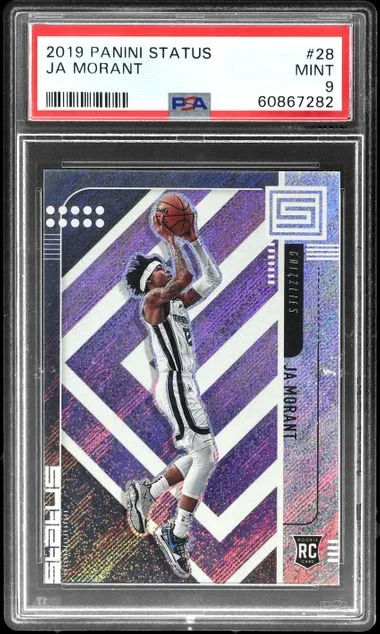 2019-20 Panini Ja Morant Status #28 card image