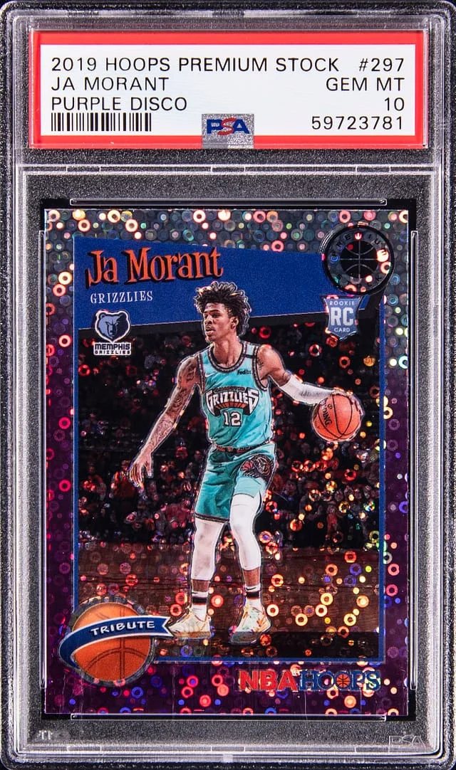 2019-20 Panini Ja Morant NBA Hoops #297 card image