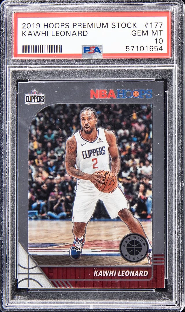 2019-20 Panini Kawhi Leonard NBA Hoops Premium Stock #177 card image