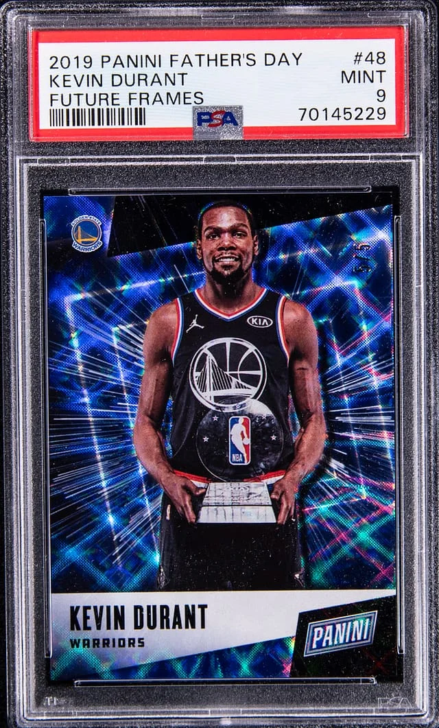 2019-20 Panini Kevin Durant Father's Day Future Frames #48 card image