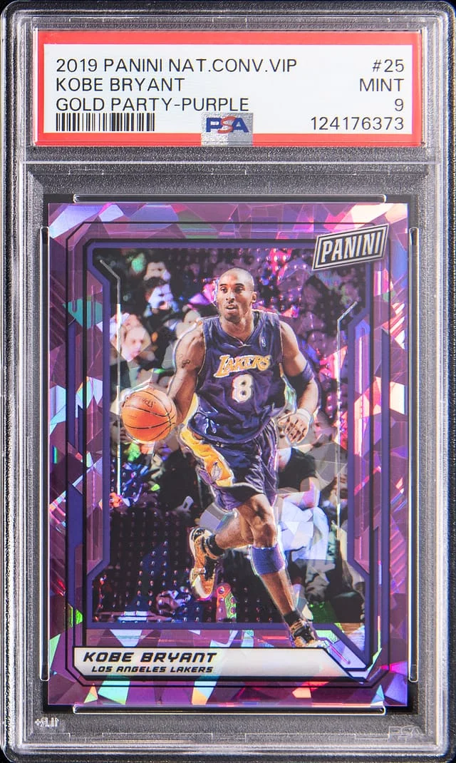 2019-20 Panini Kobe Bryant The National VIP Gold Party Purple #25 card image