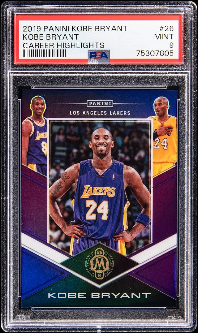 2019-20 Panini Kobe Bryant Career Highlights #26 card image