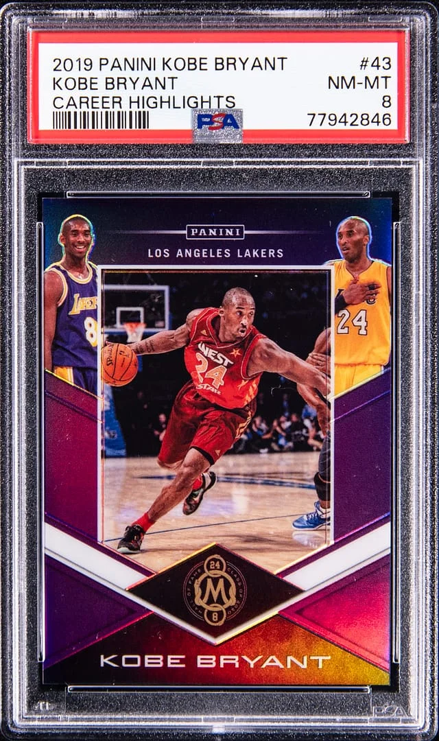2019-20 Panini Kobe Bryant Career Highlights #43 card image