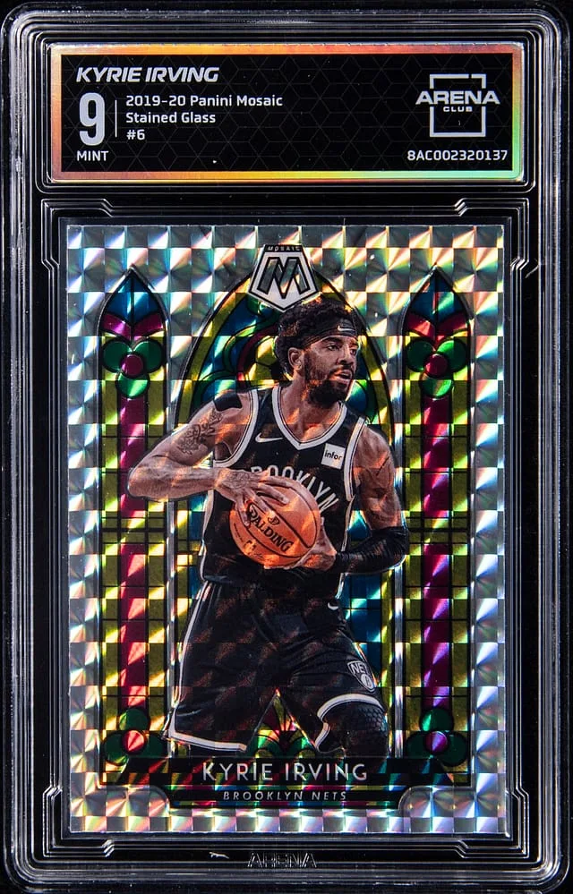 2019-20 Panini Kyrie Irving - ACG Moasic Stained Glass #6 card image