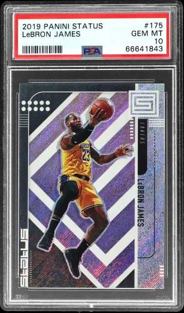 2019-20 Panini LeBron James Status #175 card image