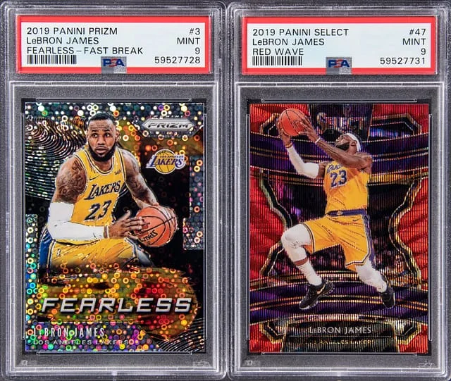 2019-20 Panini LeBron James #no-number card image