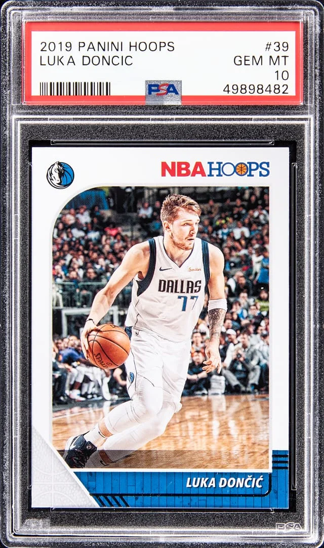 2019-20 Panini Luka Doncic NBA Hoops #39 card image
