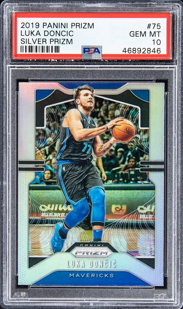 2019-20 Panini Luka Doncic Silver Prizm #75 card image