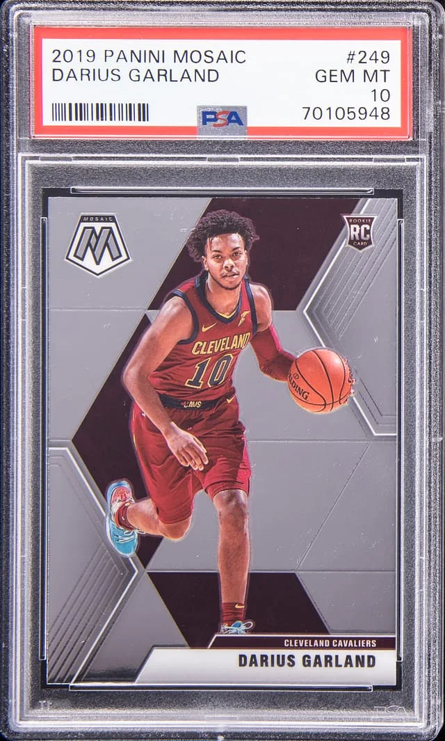 2019-20 Panini Mosaic Darius Garland #249 card image