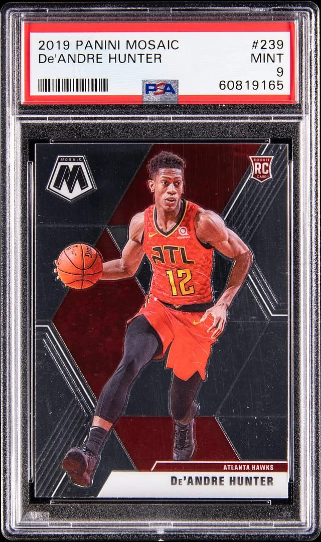 2019-20 Panini Mosaic De'Andre Hunter #239 card image