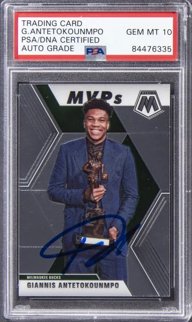 2019-20 Panini Mosaic Giannis Antetokounmpo #297 card image