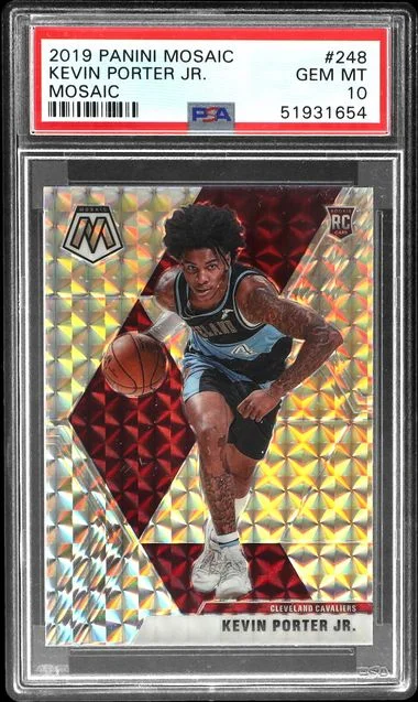 2019-20 Panini Mosaic Kevin Porter Jr. Prizm #248 card image