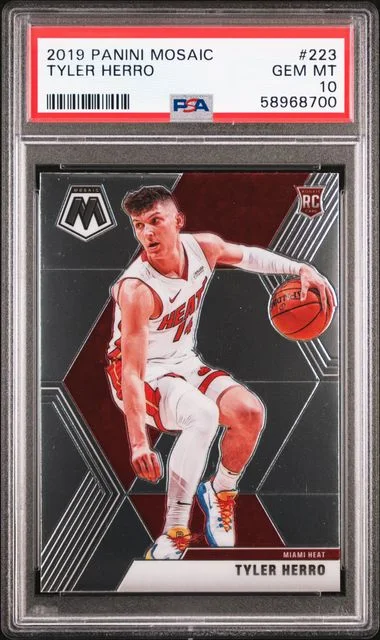 2019-20 Panini Mosaic Tyler Herro #223 card image