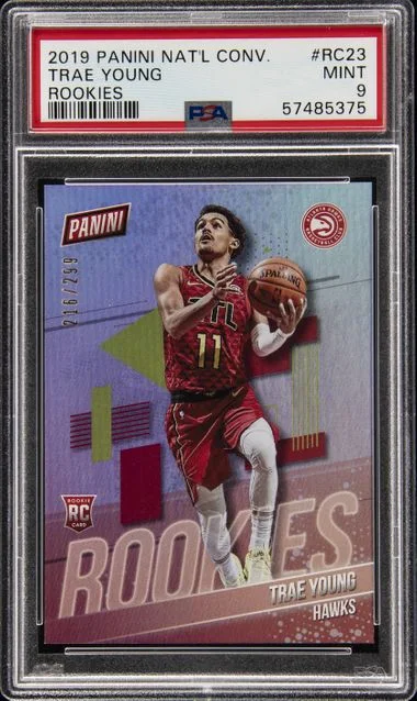2019-20 Panini National Convention Rookies #-23 Trae Young #no-number card image