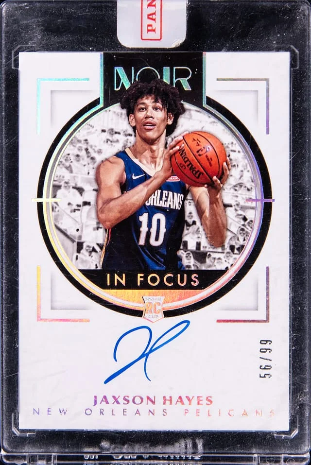 2019-20 Panini Noir Jaxson Hayes In Focus #IF-JXH card image