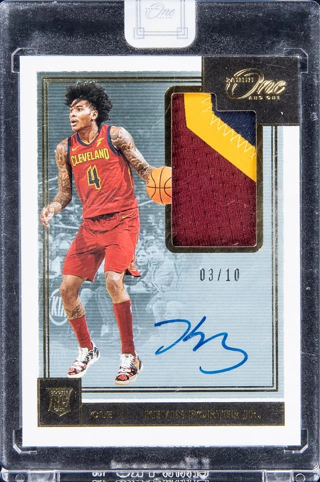 2019-20 Panini One and One Kevin Porter Jr. Jersey Autograph #RJPA-KPJ card image