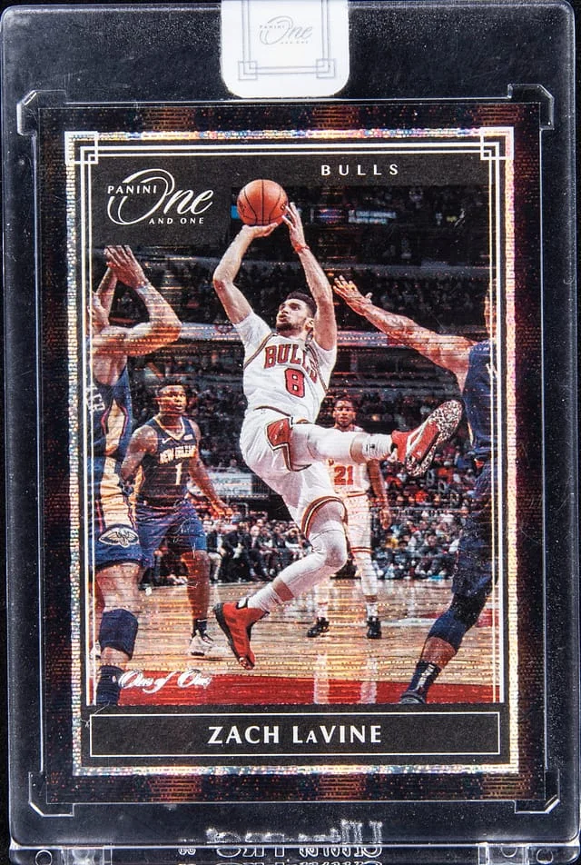2019-20 Panini One and One Zach Lavine - Panini Encased #24 card image