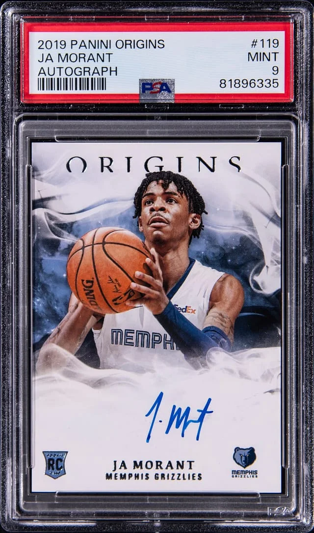 2019-20 Panini Origins Ja Morant Autograph #119 card image