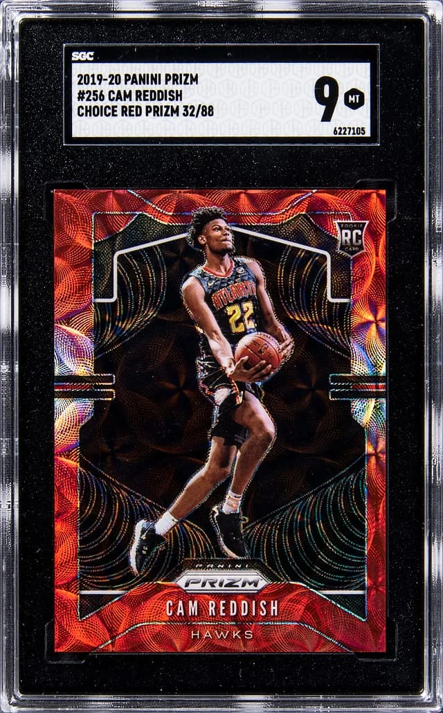 2019-20 Panini Prizm Cam Reddish Silver #256 card image