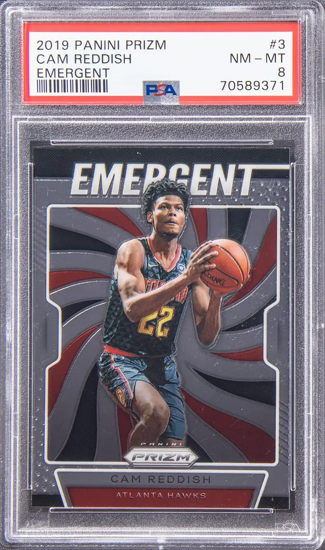 2019-20 Panini Prizm Cam Reddish Emergent #3 card image