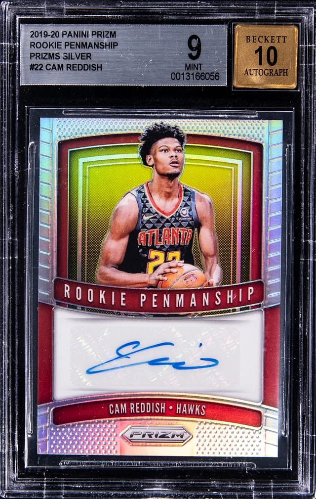 2019-20 Panini Prizm Cam Reddish Penmanship Silver #RP-CRD card image