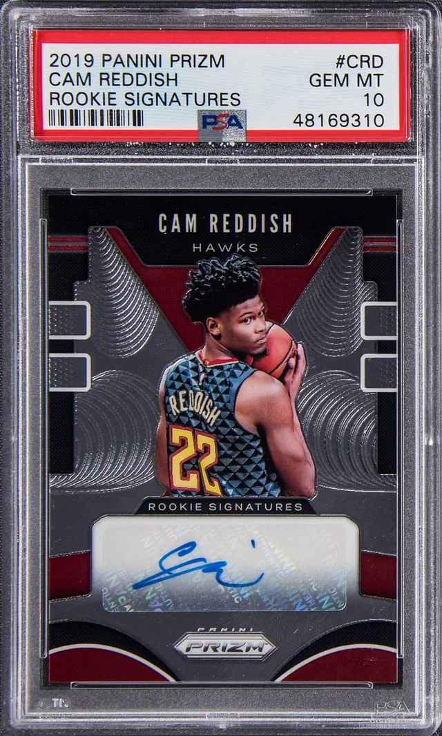 2019-20 Panini Prizm Cam Reddish Signatures #RS-CRD card image