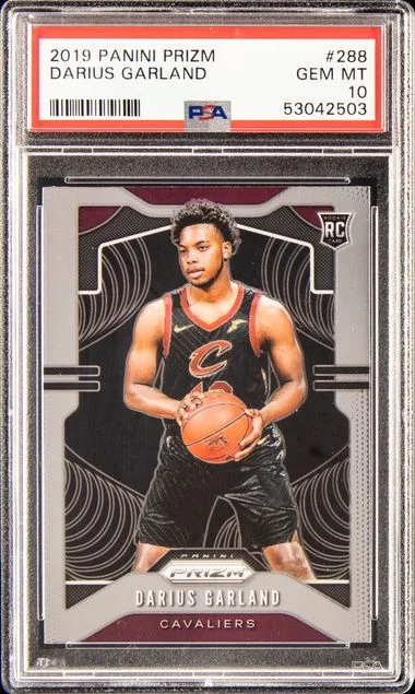 2019-20 Panini Prizm Darius Garland Silver Prizm #288 card image
