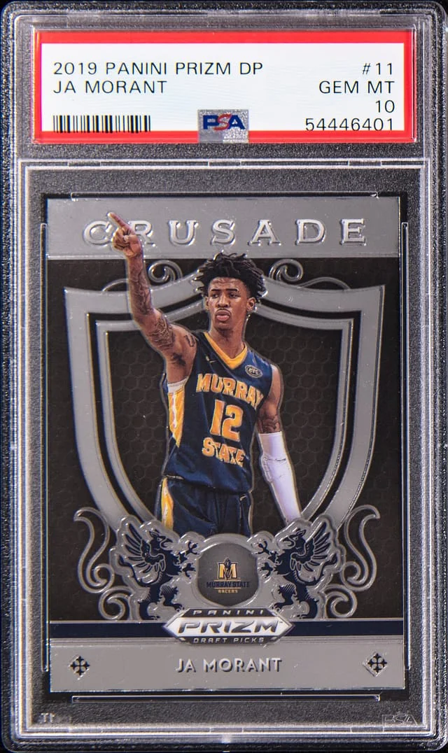 2019-20 Panini Prizm Draft Picks Ja Morant #11 card image