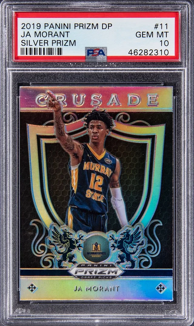 2019-20 Panini Prizm Ja Morant DP Silver Prizm #11 card image